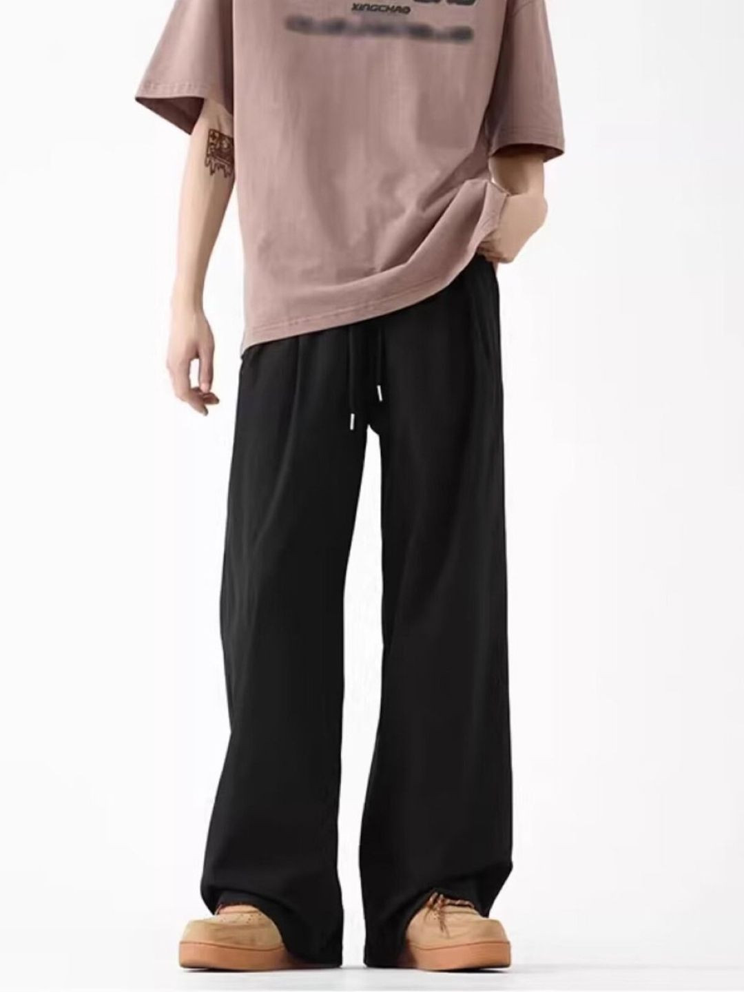 

StyleCast Men Original Regular Fit Mid-Rise Trousers, Black