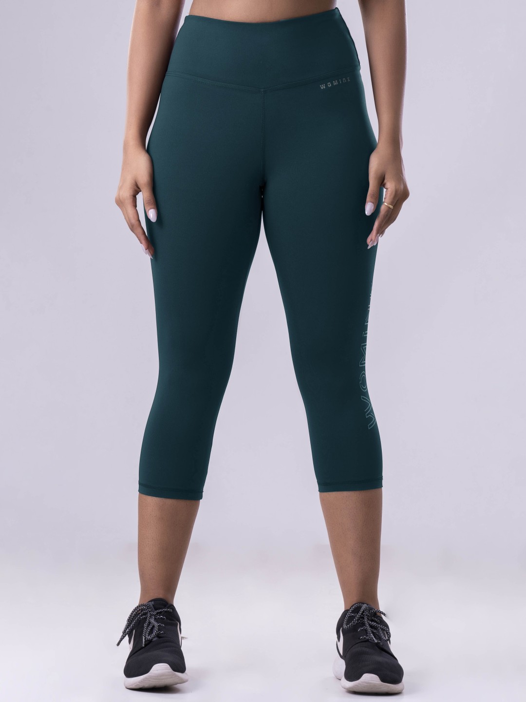 

WOMINK Empower Women High-Rise Rapid Dry Gym Tights, Green