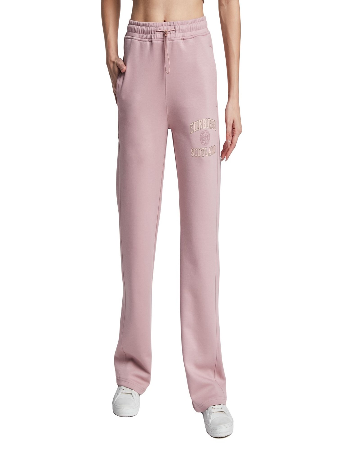 

METTLE Women Mid Rise Track Pants, Pink