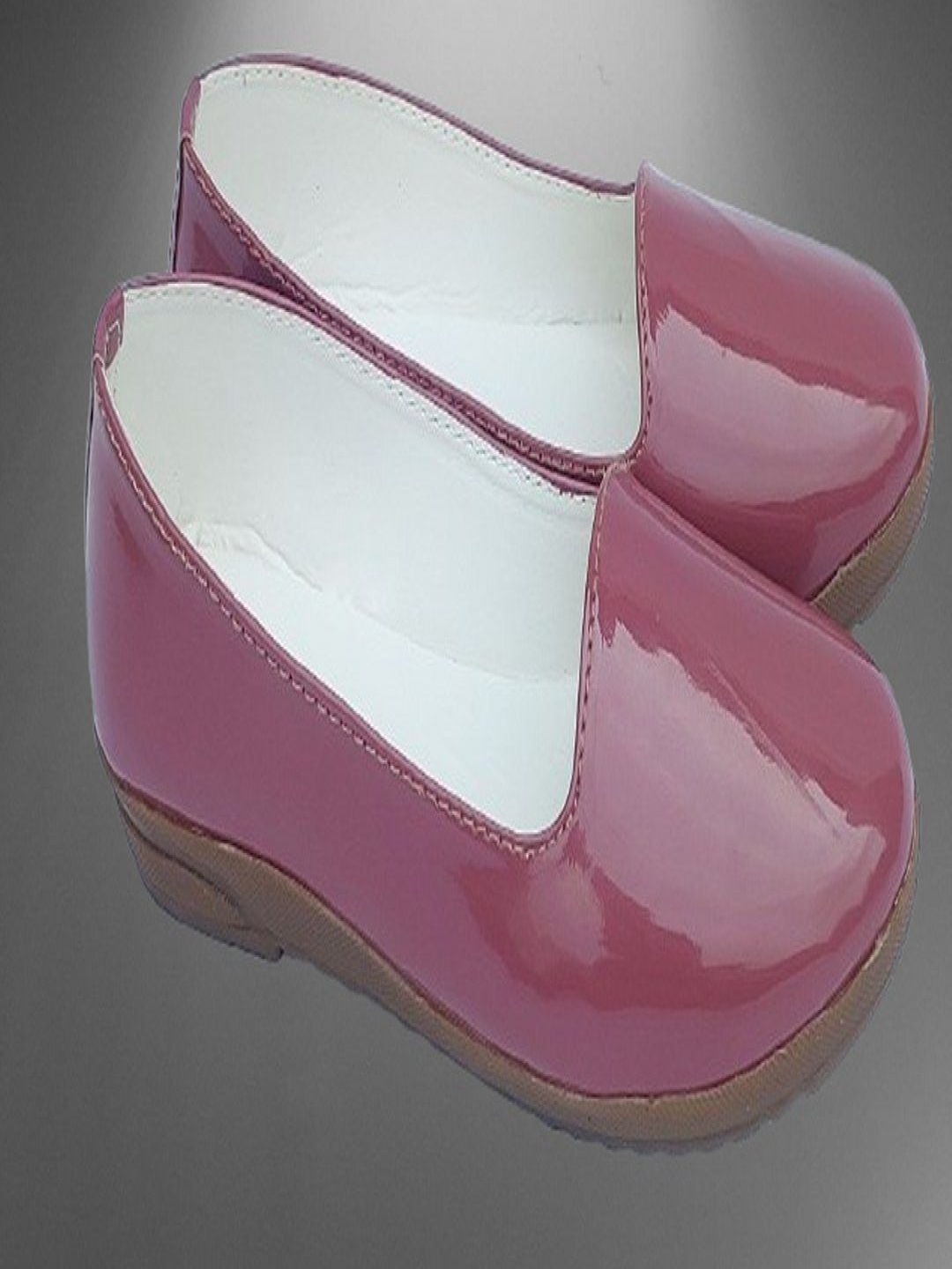 

NEW LATEST Girls Slip-On Ballerinas, Peach