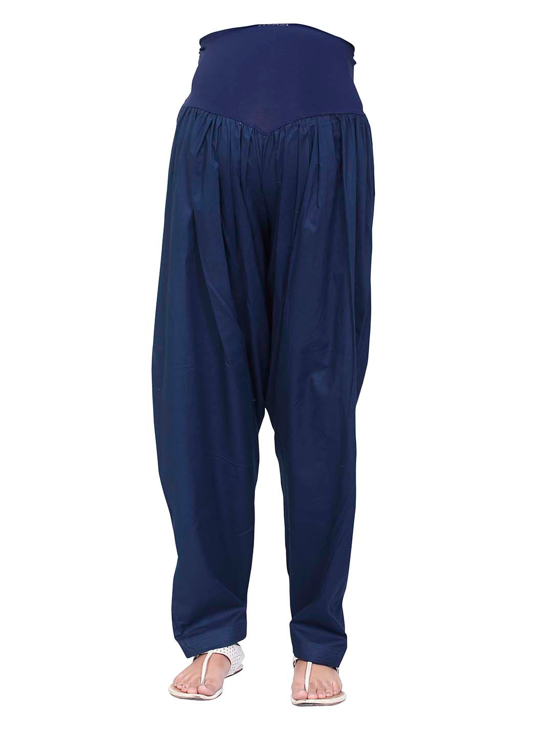 

Uzazi Women Comfort High-Rise Cotton Stretchable Jeans, Navy blue
