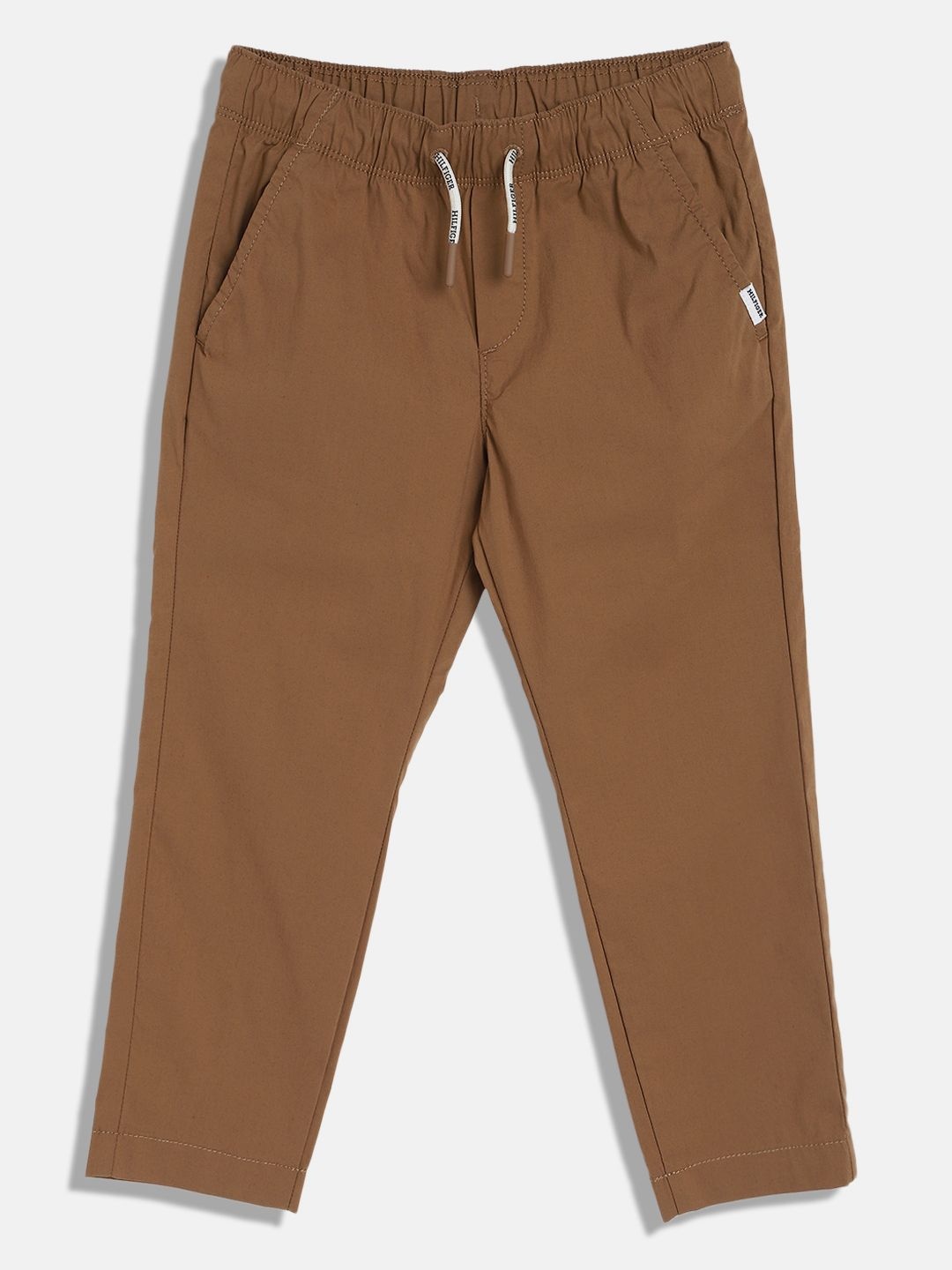 

Tommy Hilfiger Boys Straight Fit Trouser, Brown