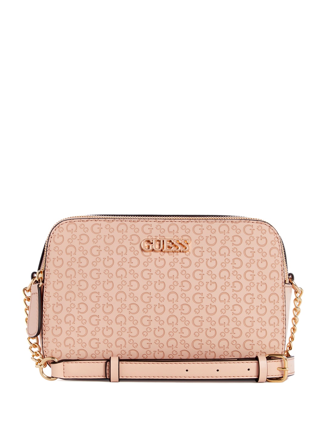 

GUESS Printed PU Crossbody Bag, Pink