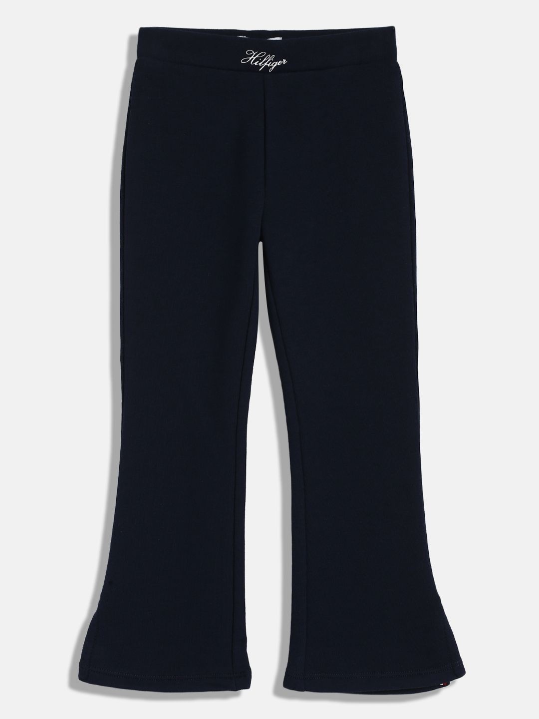 

Tommy Hilfiger Girls Mid-Rise Regular Fit Trouser, Blue