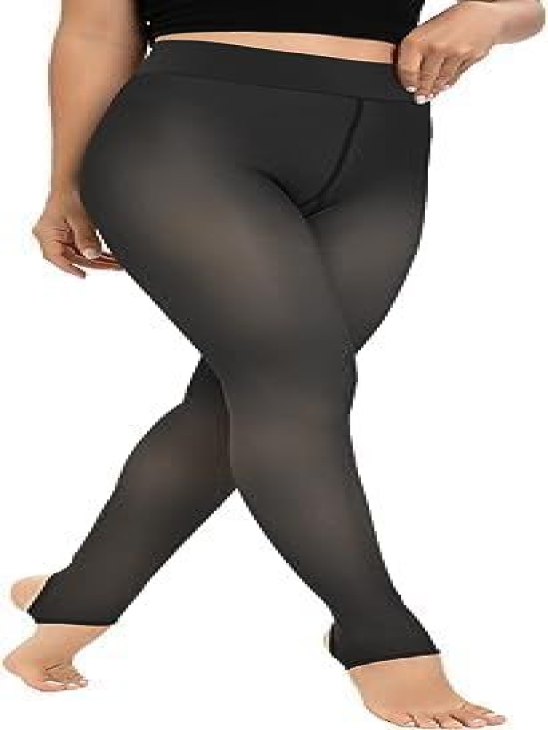 

BRACHY Ultra Soft Fur Stretchable Stockings, Metallic