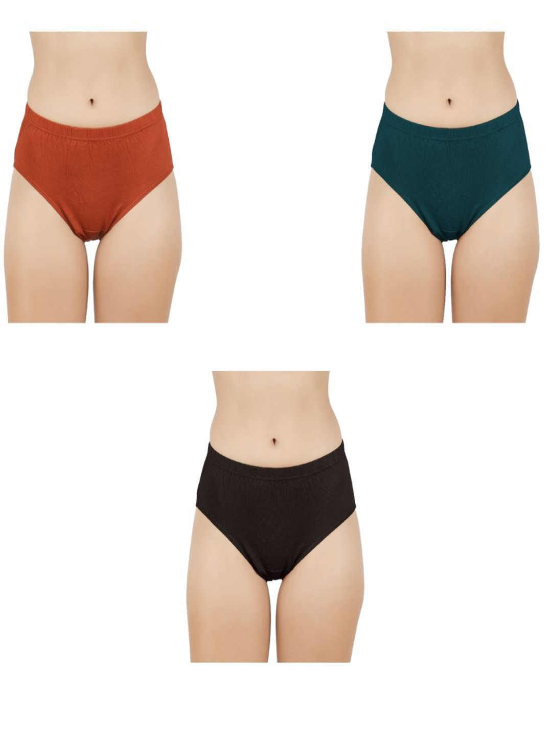 

YELLOWDELIGHT Pack Of 3 Assorted Hipster Briefs