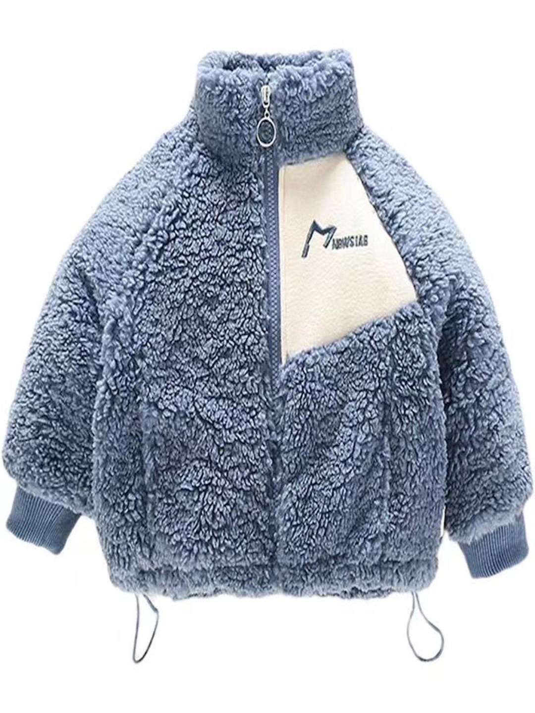 

Tricycle Clothing Unisex Kids Floral Lightweight Longline Quilted Jacket, Blue