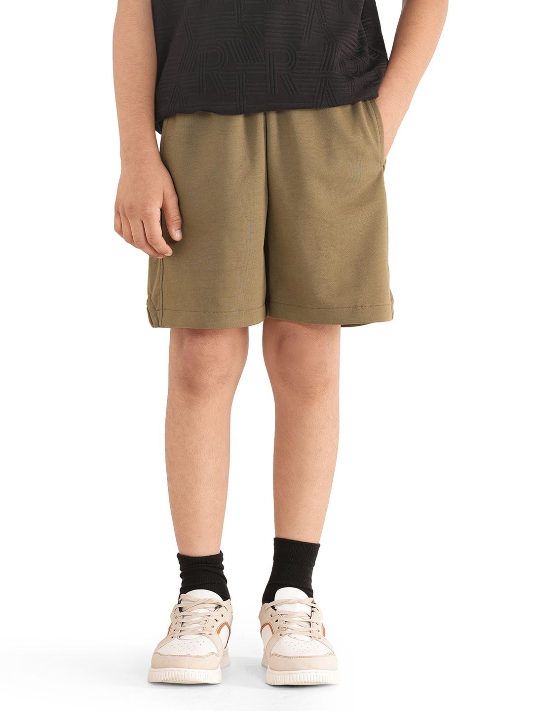 

Rare Ones Boys Solid Short, Olive