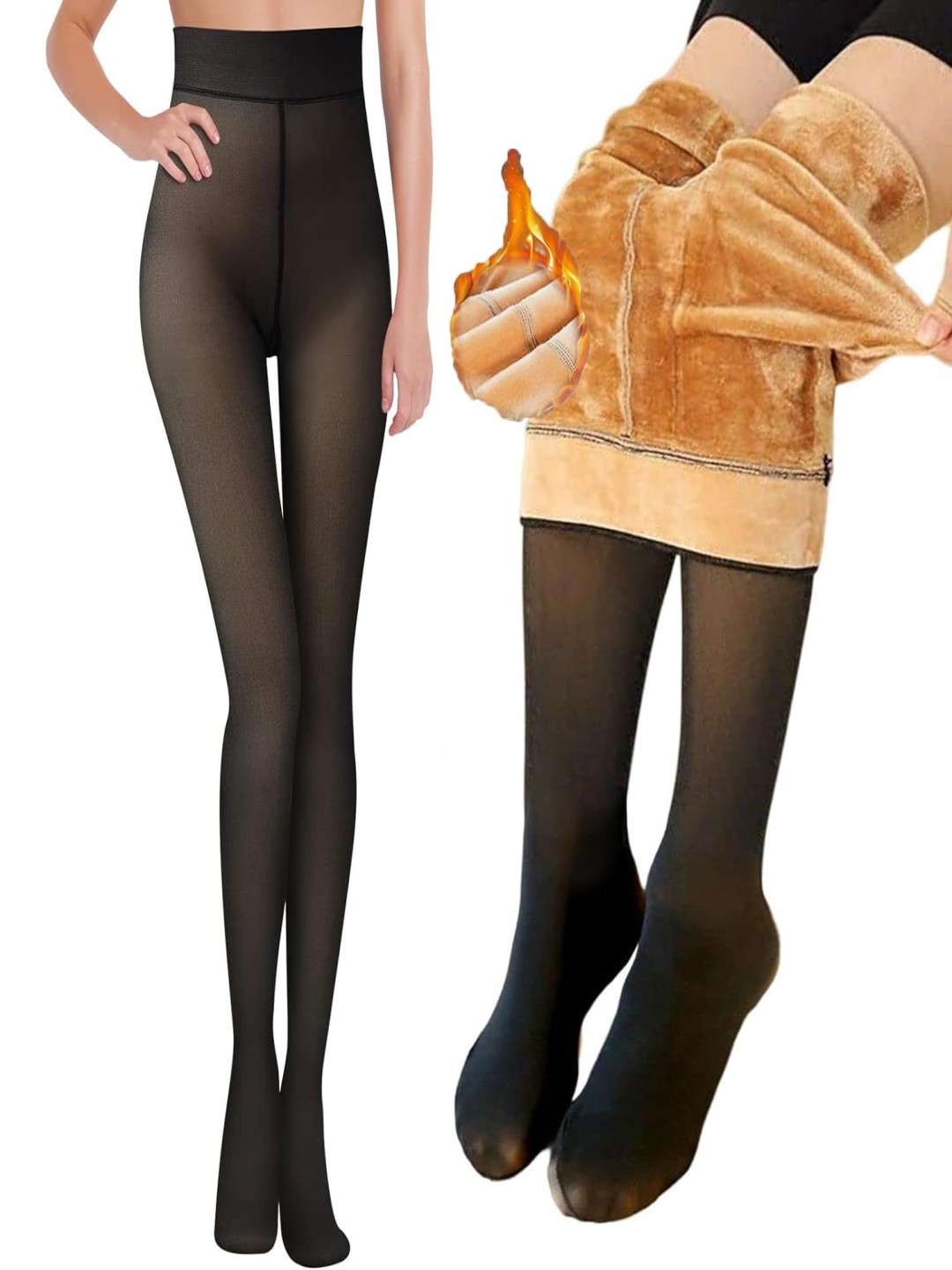 

BRACHY Girls High Rise Stockings, Black