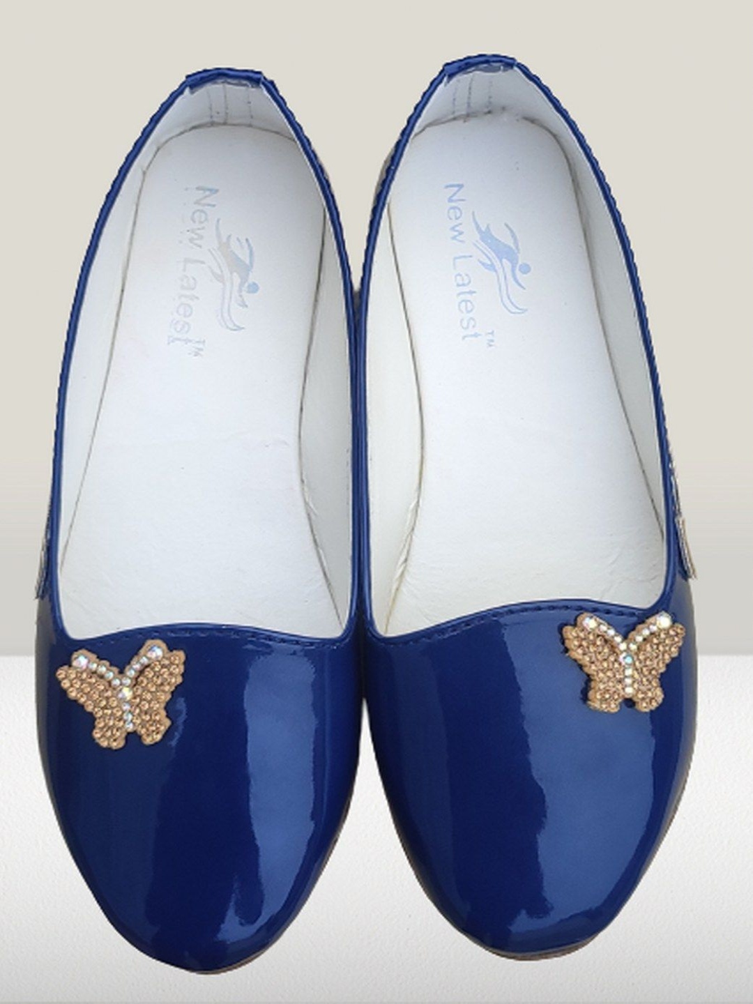 

NEW LATEST Girls Slip-On Ballerinas Flats, Blue