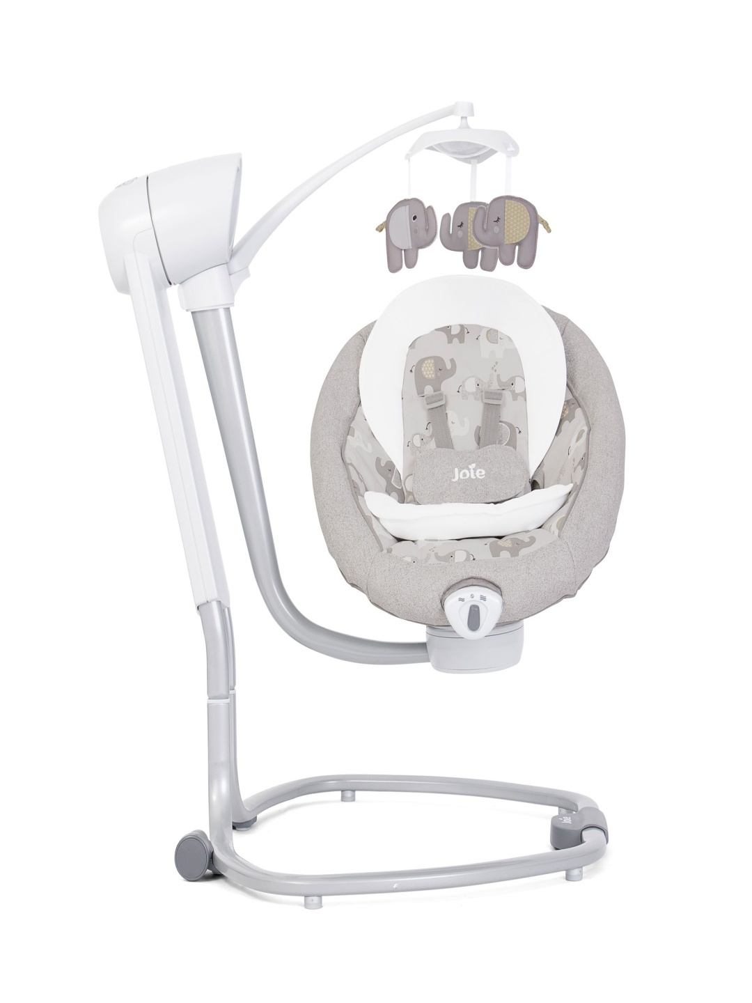 

Joie Swing Serina Swivel Elephant Duo Birth Cradles, Grey