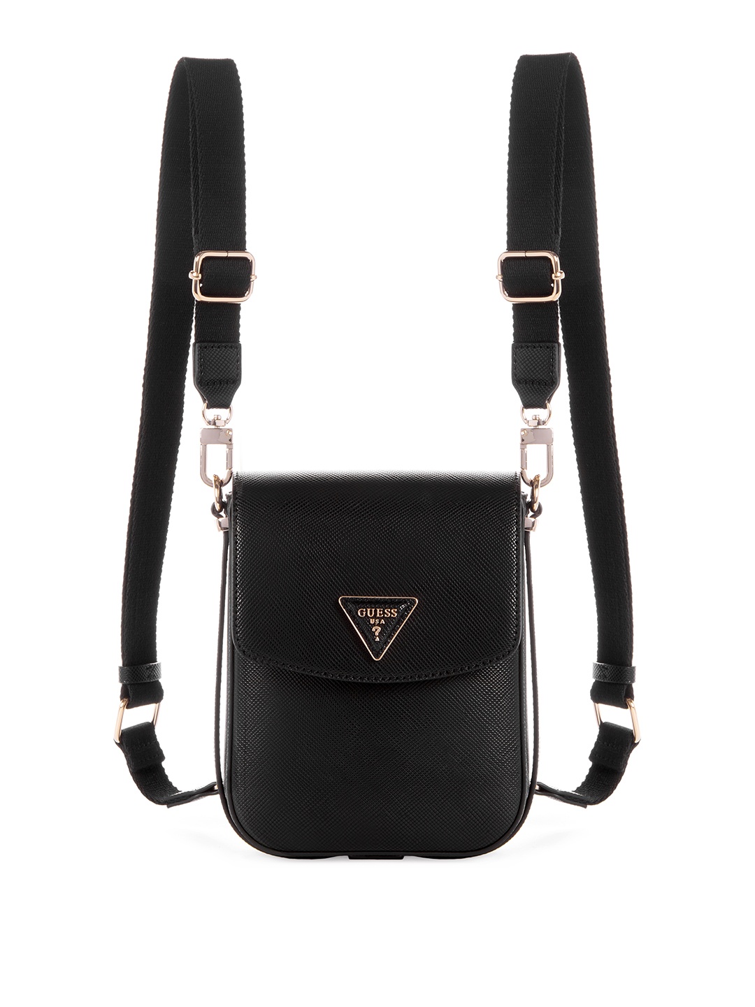 

GUESS Women Mini Convertable Backpack, Black