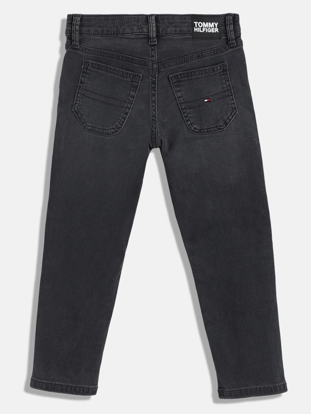 

Tommy Hilfiger Boys Straight Fit Light Fade Jeans, Blue