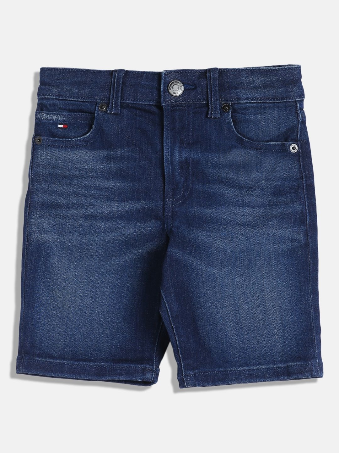 

Tommy Hilfiger Boys Regular Fit Denim Shorts, Blue