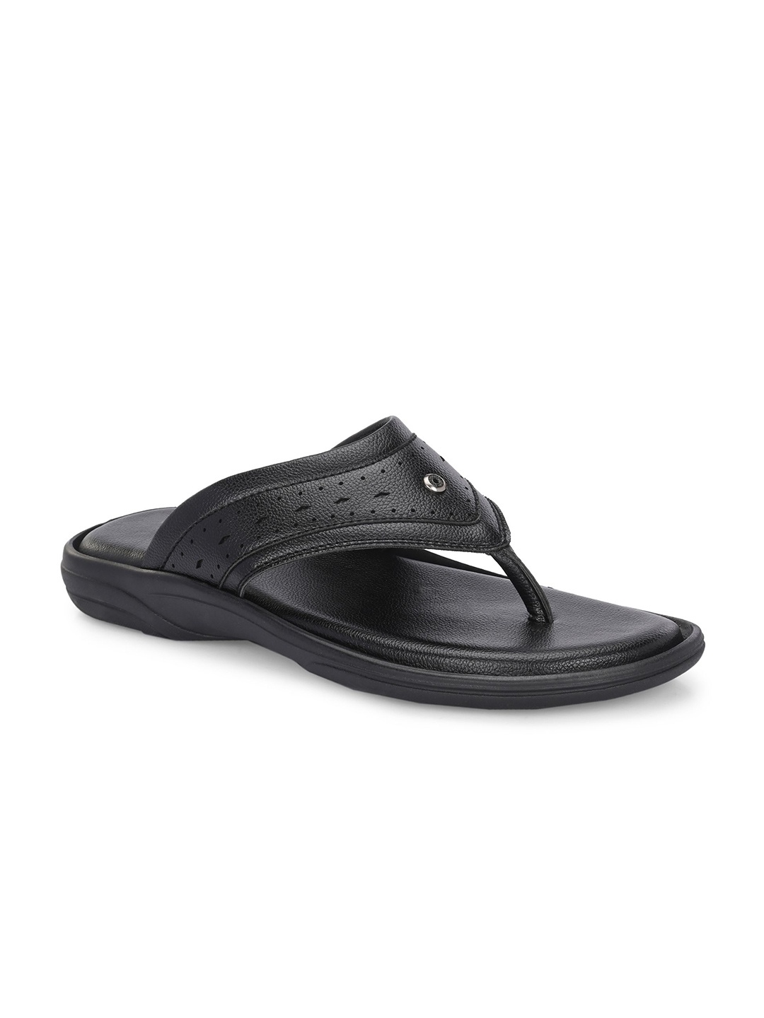

Azzaro Black Men Slip-On Flip Flops