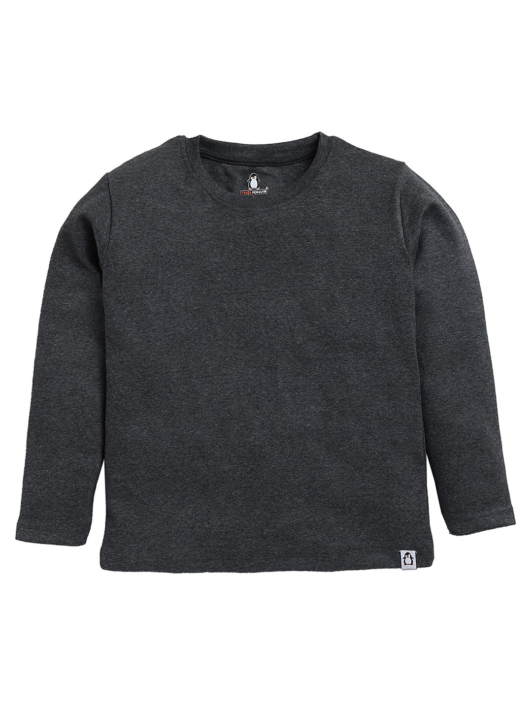 

CRAZYPENGUIN ELITE Boys Round-Neck,Sweatshirt, Grey