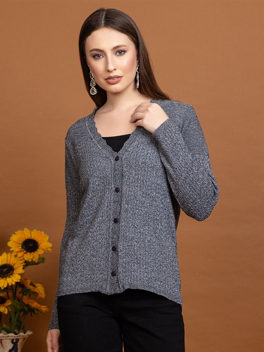 

Anouk Women Cardigan Sweater, Grey