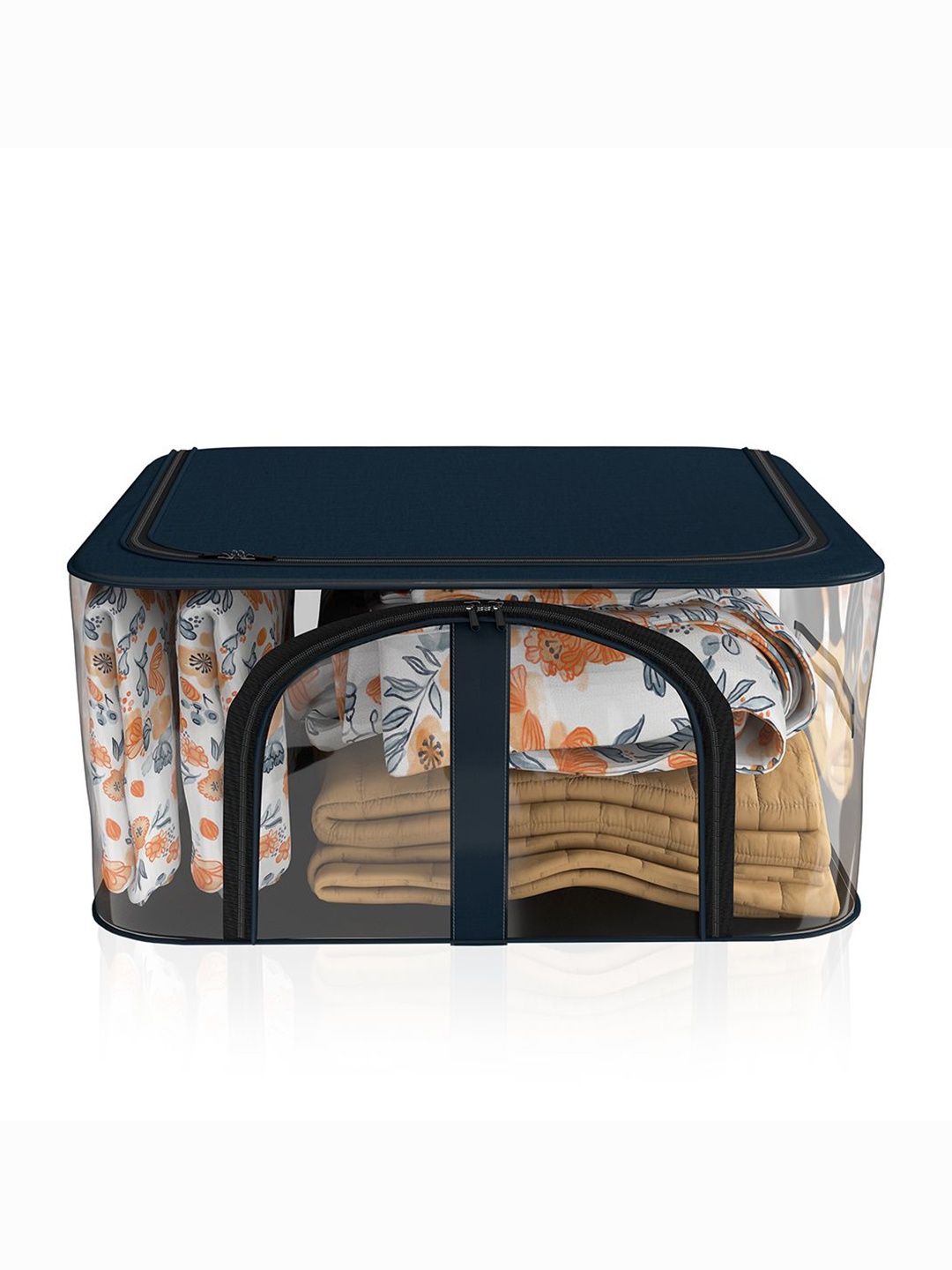 

Kuber Industries Navy Blue Regular Drawer Organiser