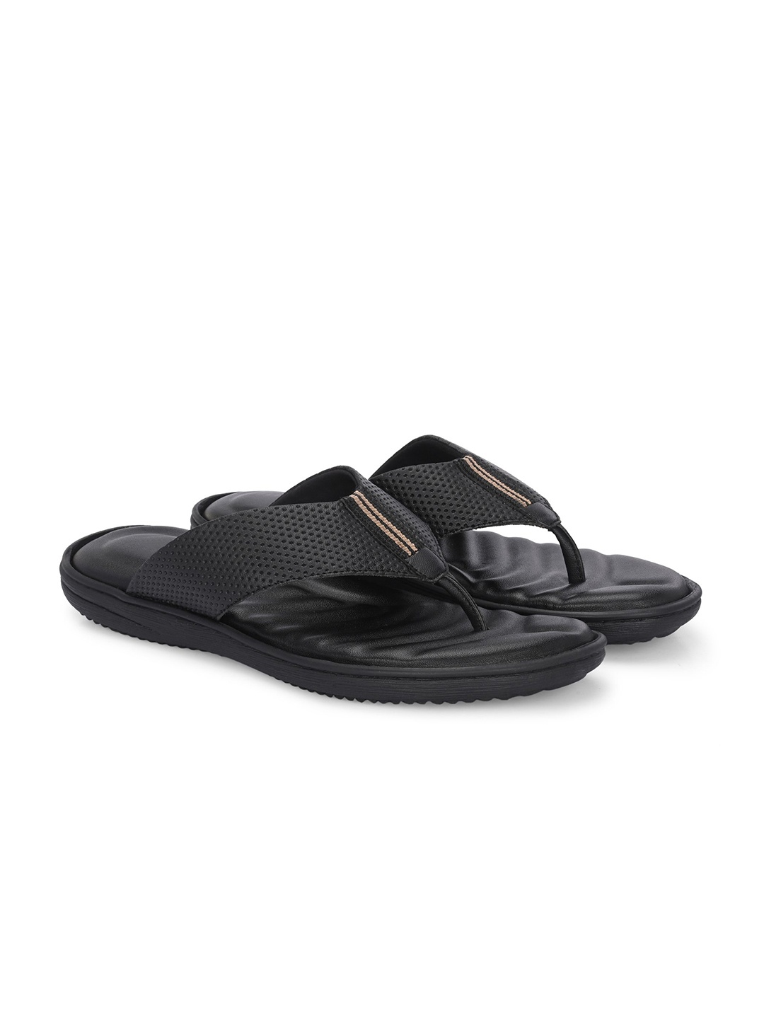 

Azzaro Black Men Thong Flip-Flops