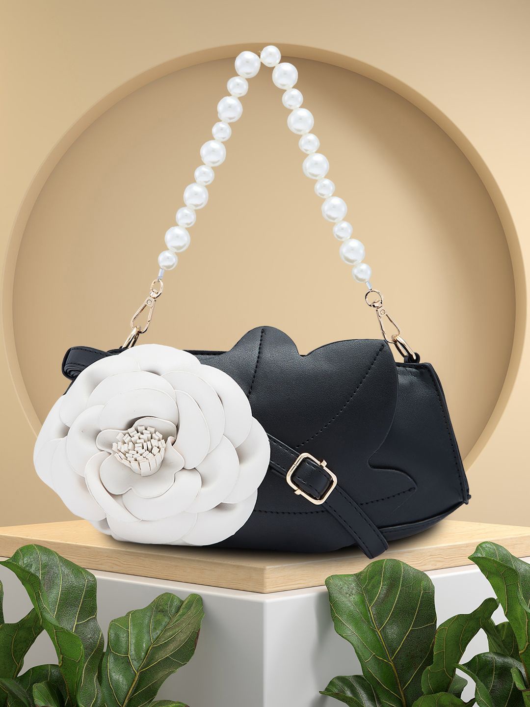 

Caprese Ava Embellished Purse Clutch, Black