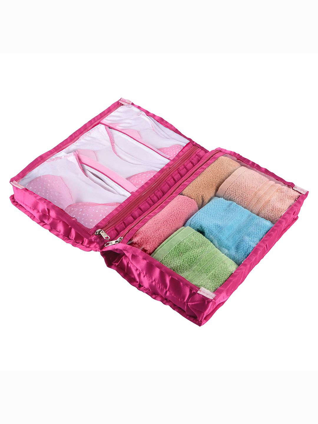 

Kuber Industries Unisex Pink Travel Kit