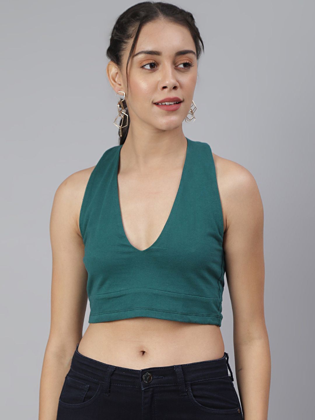 

BAESD Women Fitted Top, Teal