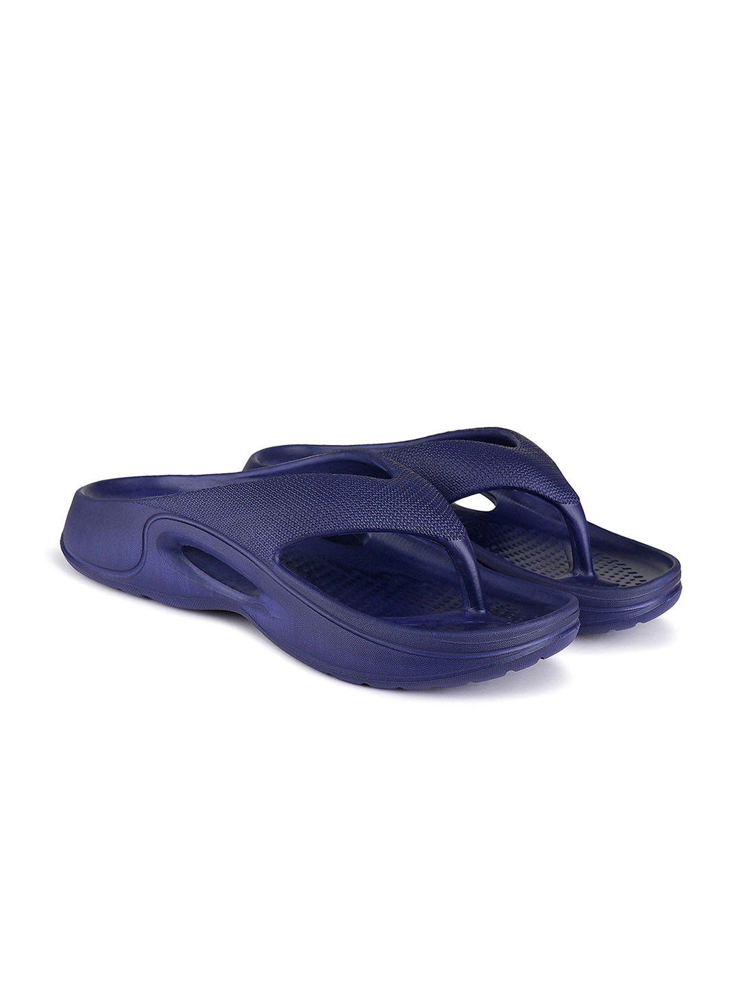 

BERSACHE Men Open Toe Flats, Blue