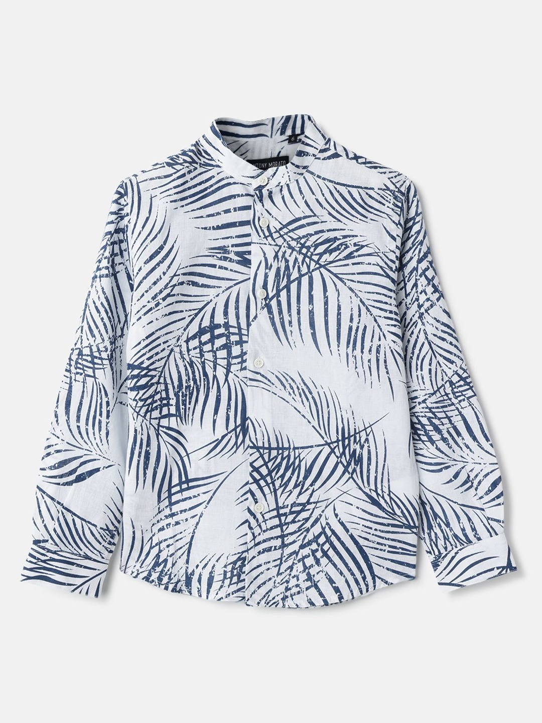 

Antony Morato Boys Opaque Printed Casual Shirt, White