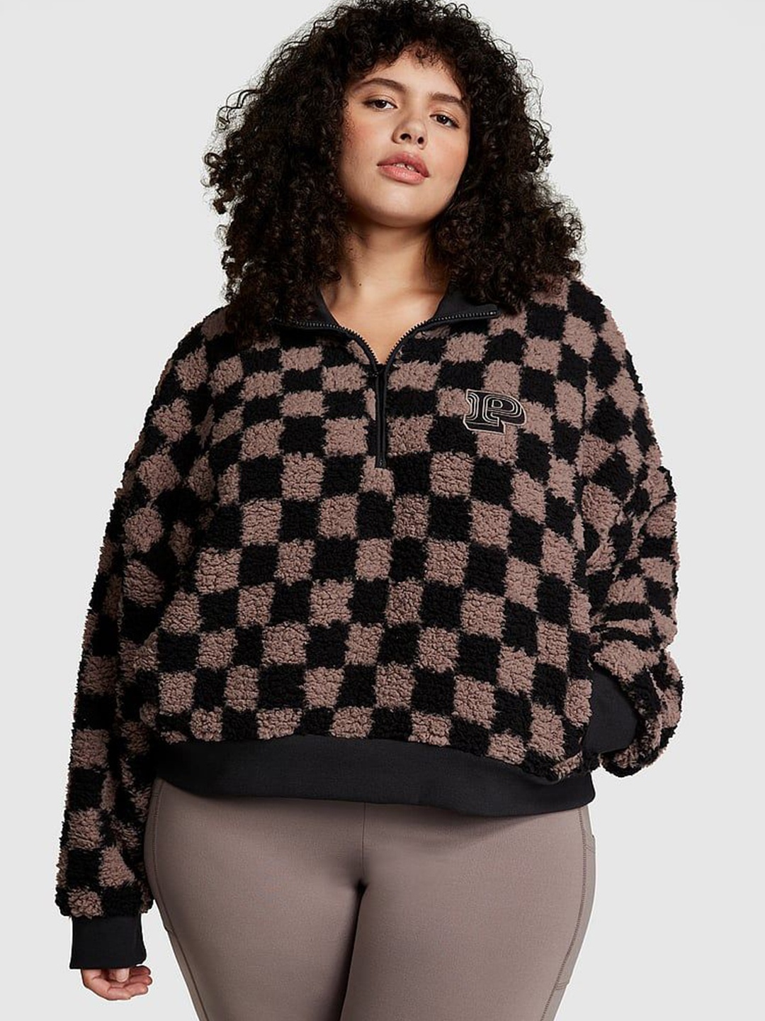 

Victoria's Secret Women Checked Sweatshirt, Multi
