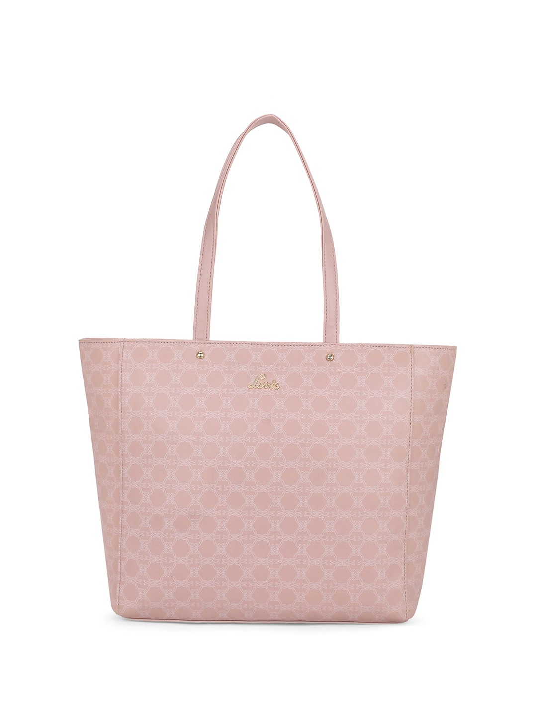 

Lavie Printed Structured Tote Bag, Pink