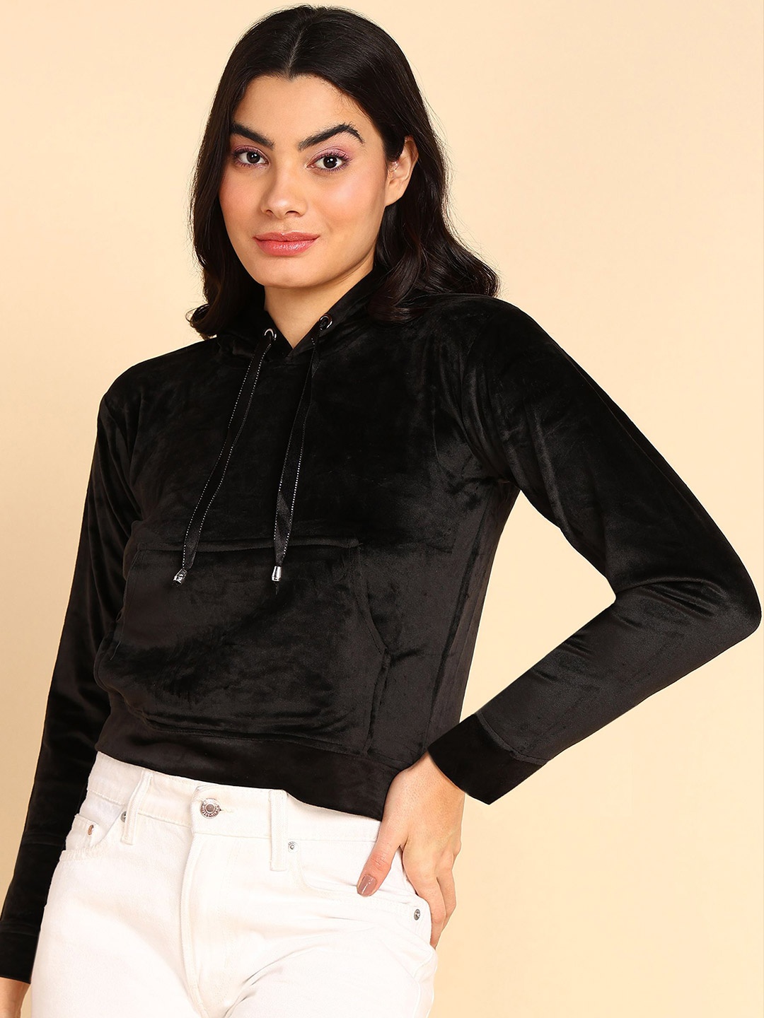

Nifty Women Hooded Sweatshirt, Black