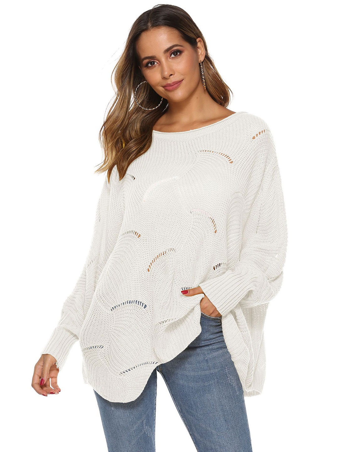 

StyleCast Women Pullover, White