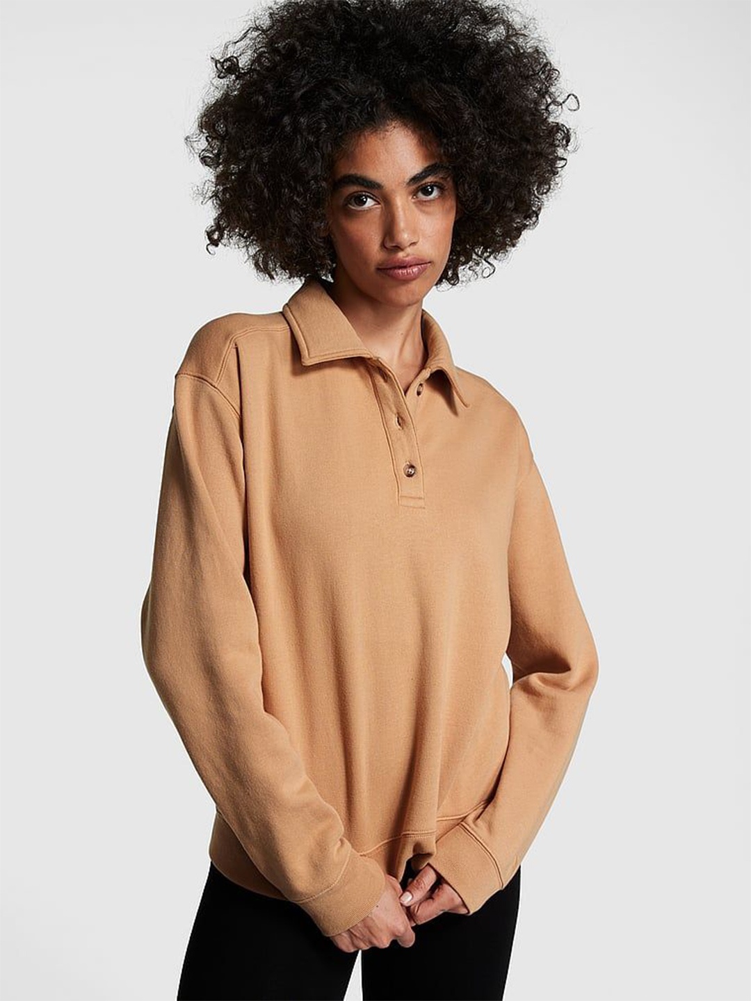 

Victoria's Secret Women Sweatshirt, Beige
