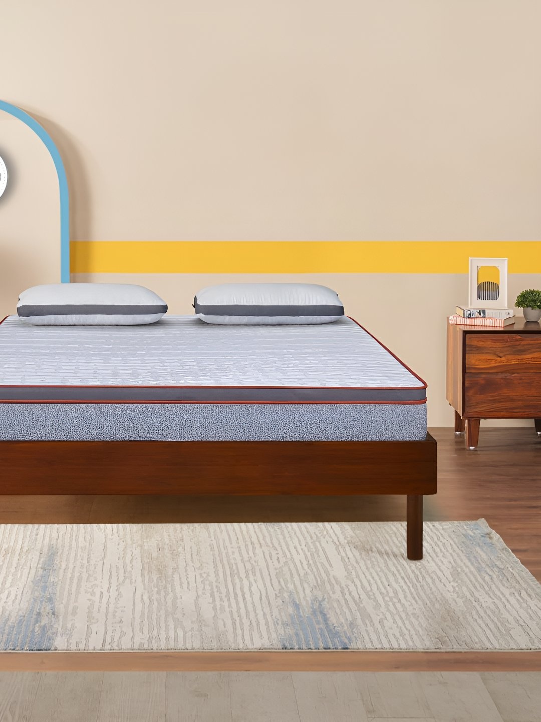 

Sleepyhead Luna Pocket Spring Medium Firm 8" Single Mattress (78x36 Inch), Grey