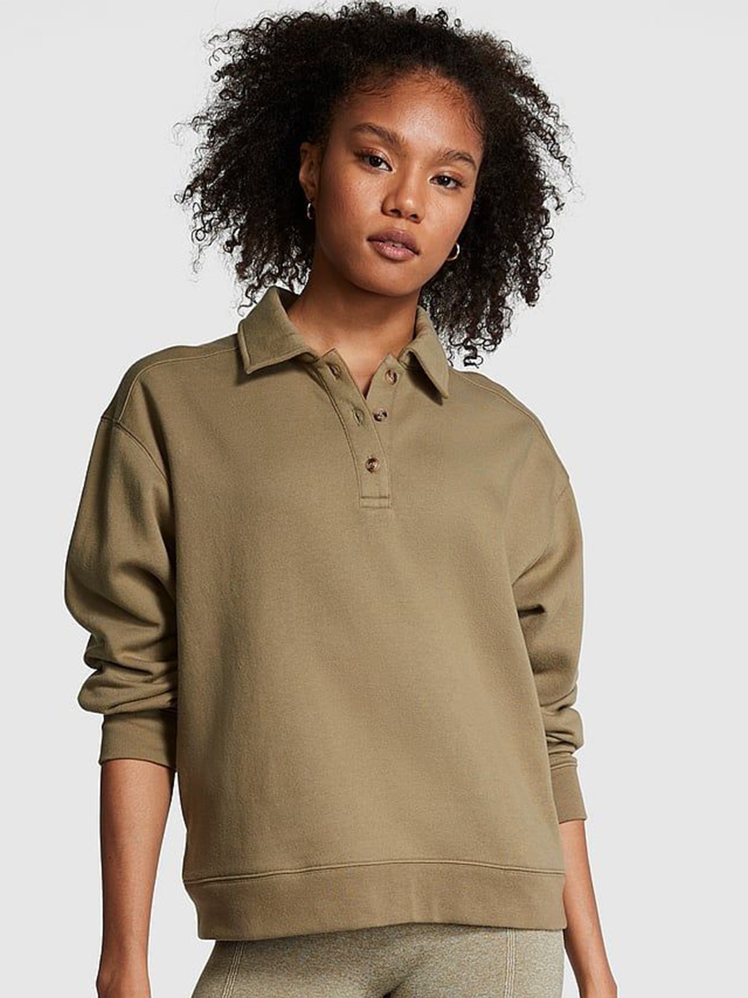 

Victoria's Secret Women Sweatshirt, Green