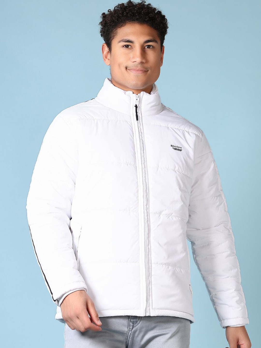 

V-Mart Men Padded Jacket, White