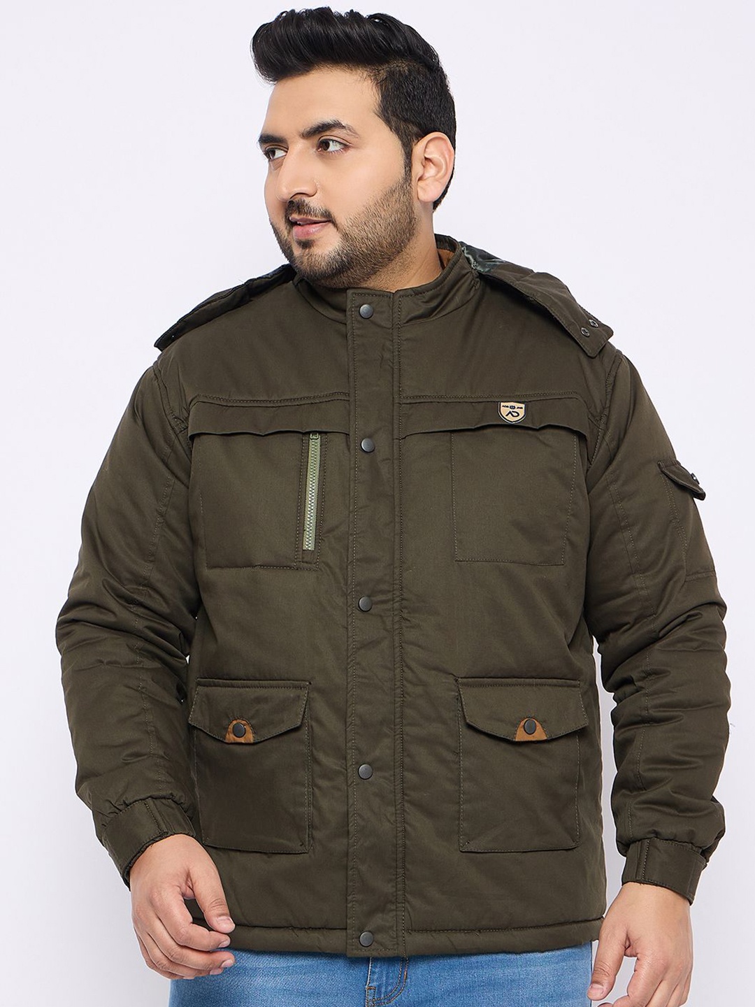 

Adobe Men Lightweight Quilted Jacket, Green