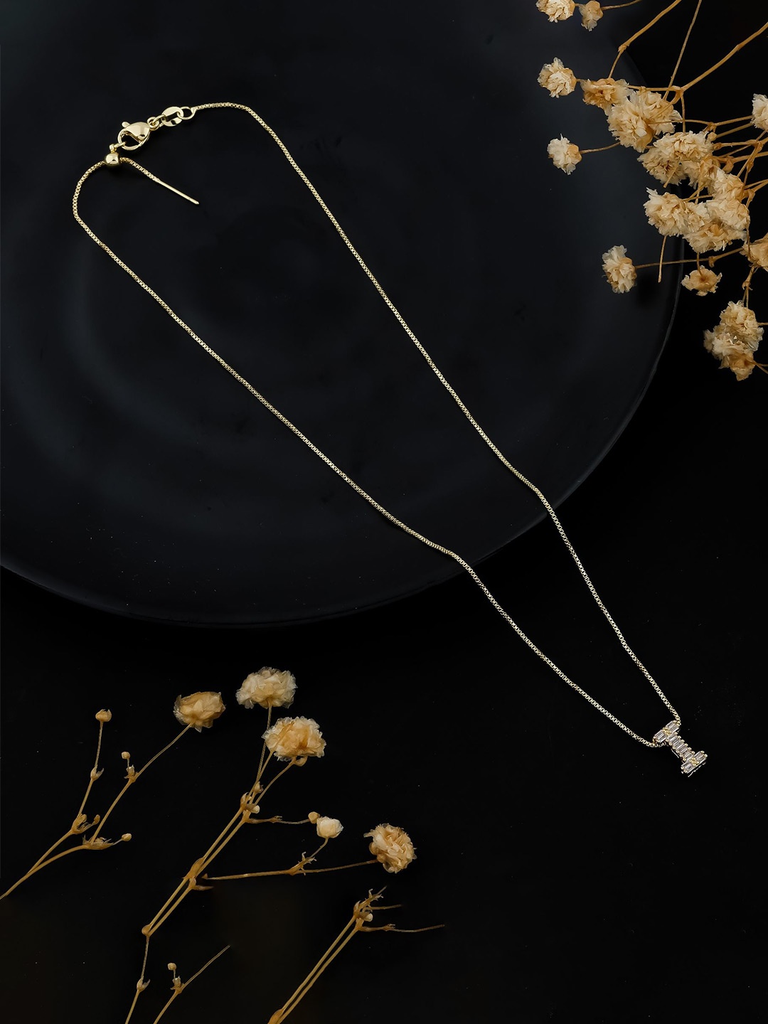 

Vyom Enterprise Unisex Copper Gold-Plated Chain