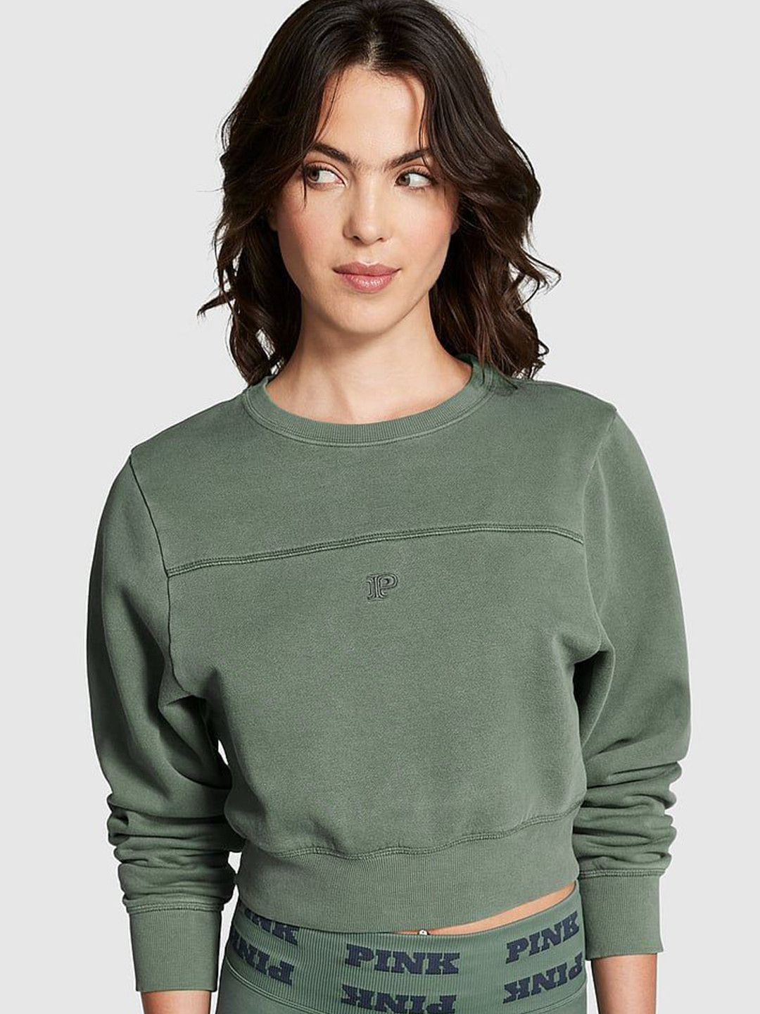 

Victoria's Secret Women Sweatshirt, Green