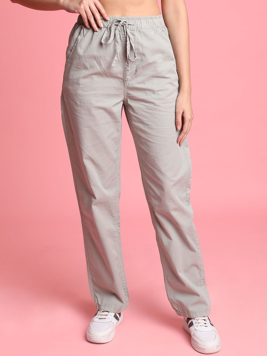 

Bene Kleed Men Straight Fit Chinos Trousers, Grey