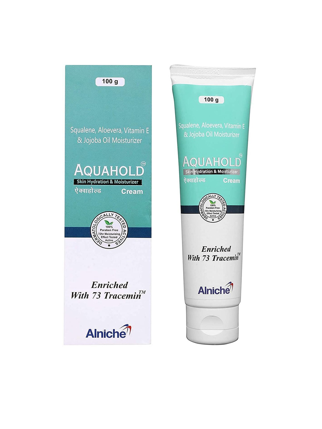 

RAASO Aquahold Skin Hydration & Moisturizer Cream- 100 ml, White