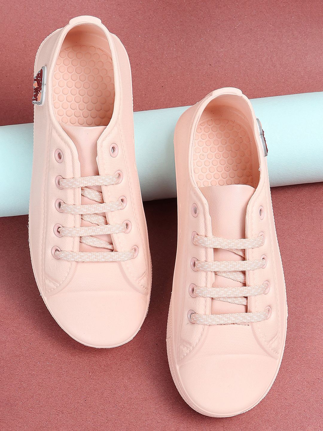 

max Girls PU Flatforms, Pink