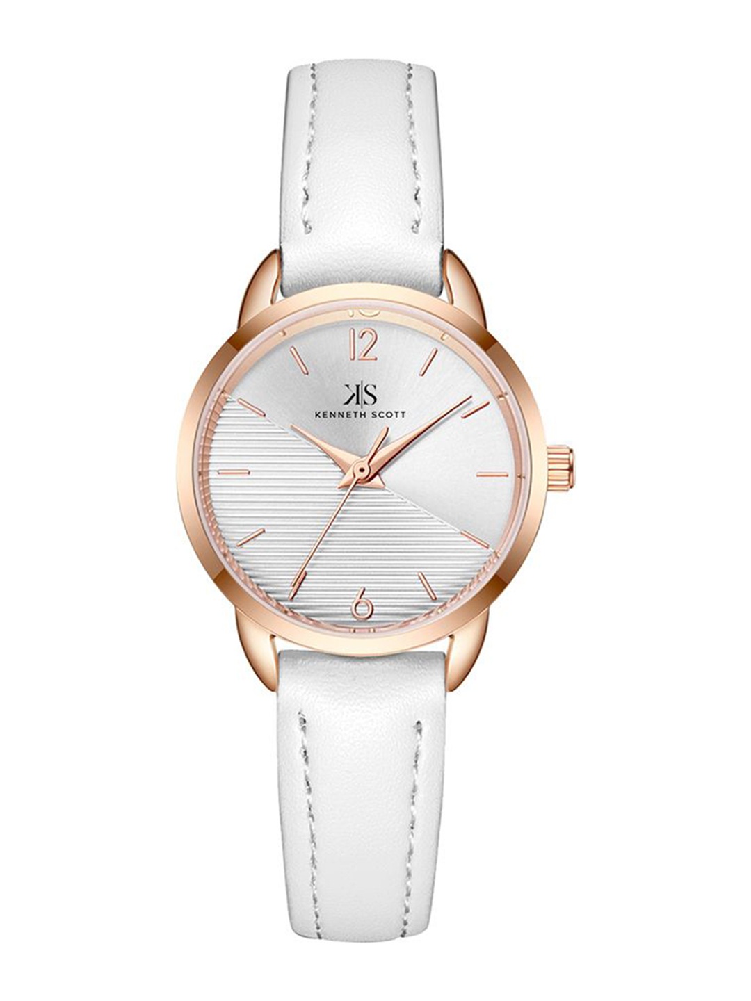 

KENNETH SCOTT Women Round Dial Analogue Watch K22526-RLWW, White