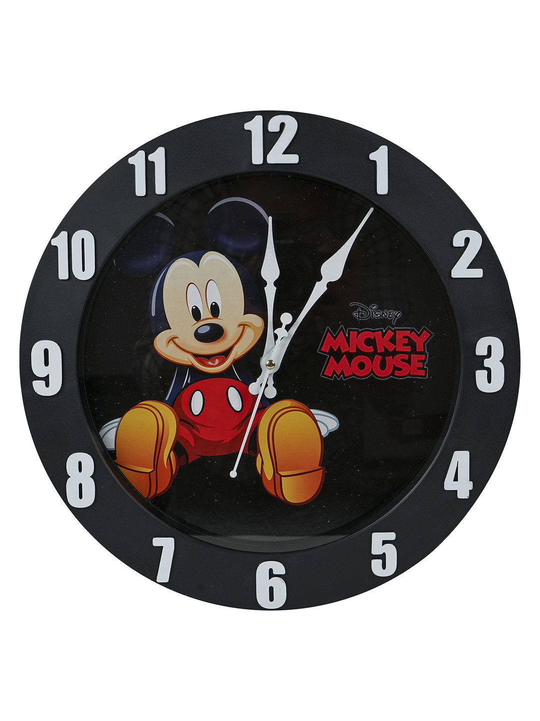 

Sigaram Black Round Contemporary Wall Clock