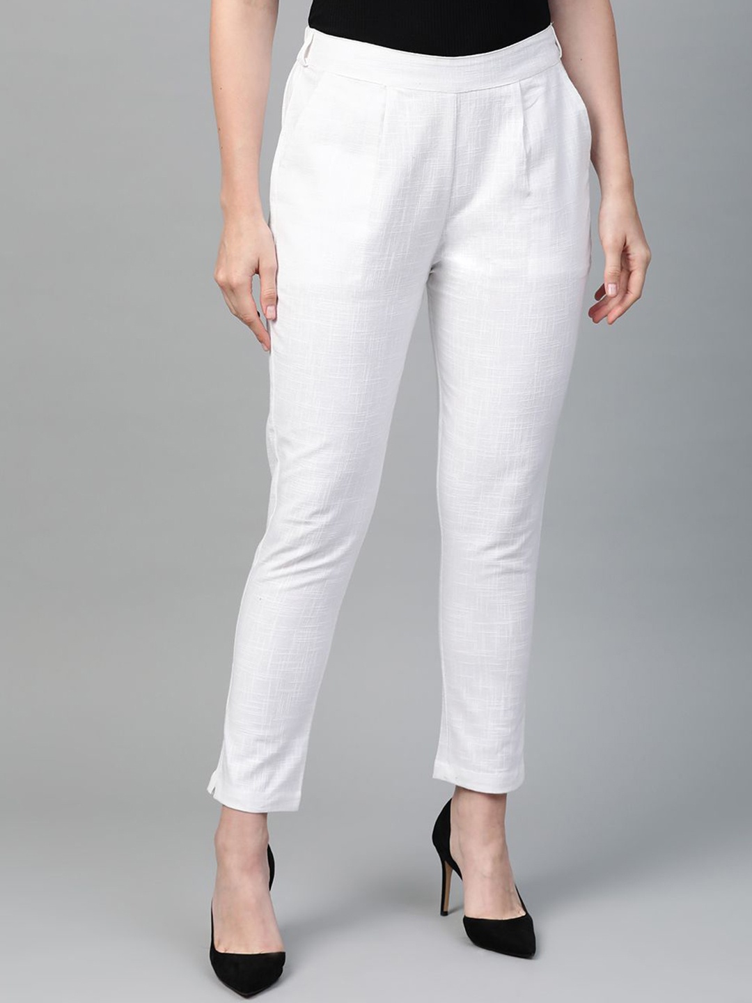 

KALINI Women Trousers, White