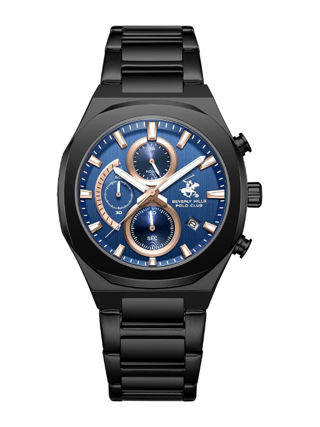 

Beverly Hills Polo Club Men Dial & Straps Analogue Multi Function Watch BP3695Y.691, Blue