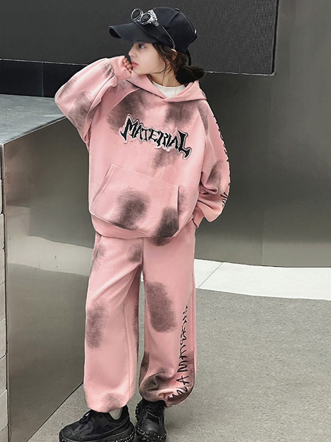 

FOREVER FRIDAY Girls Printed, Pink