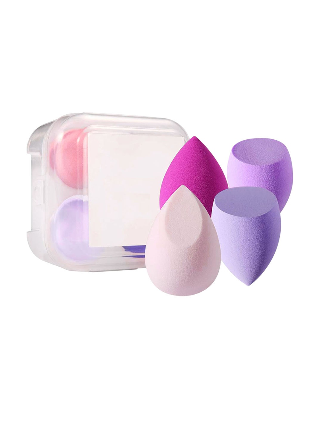

Gleva Set Of 4 Beauty Blender Sponge For Flawless Makeup, Pink
