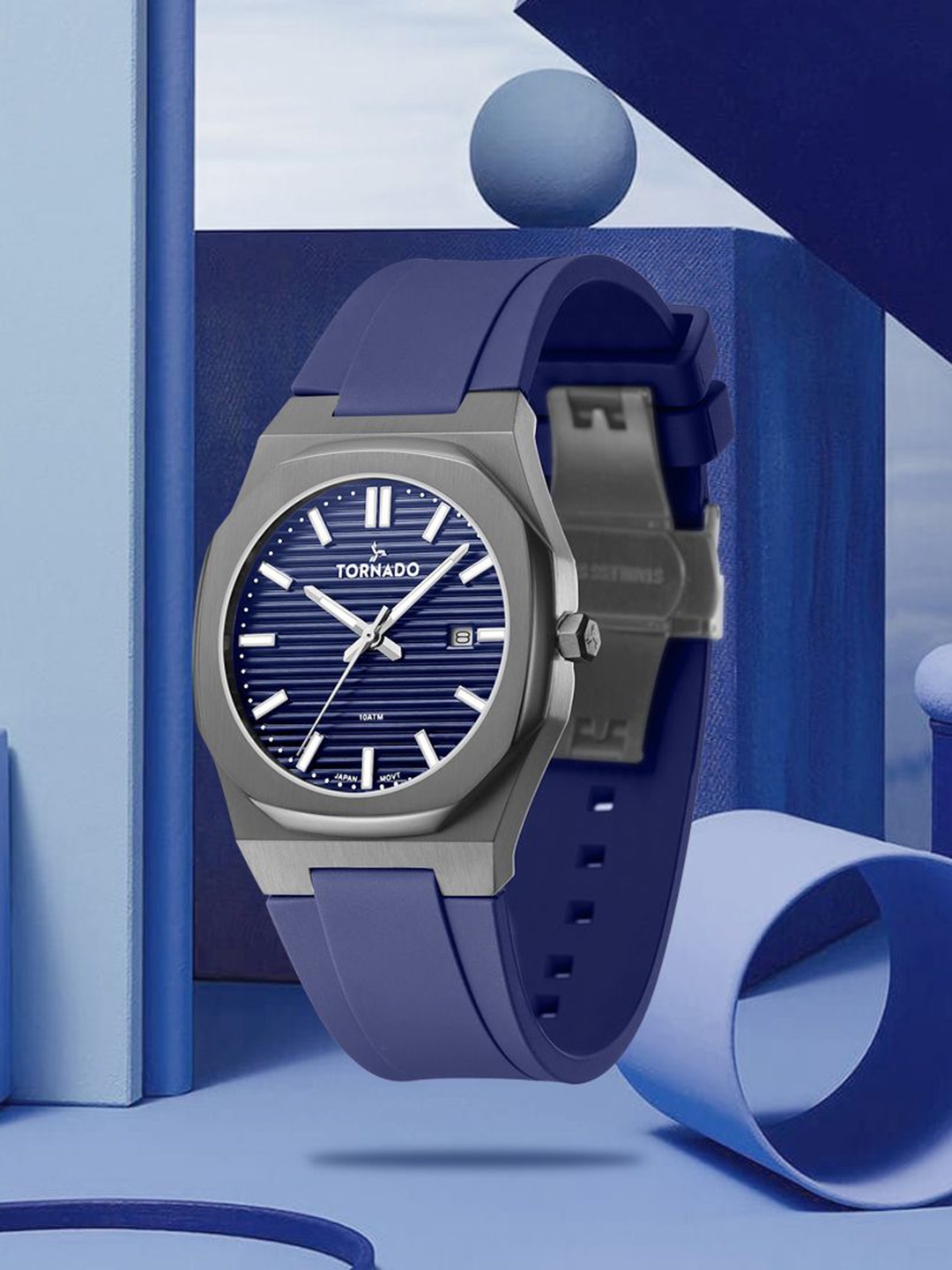

TORNADO Men Dial & Straps Analogue Watch T22002-XSNN, Navy blue