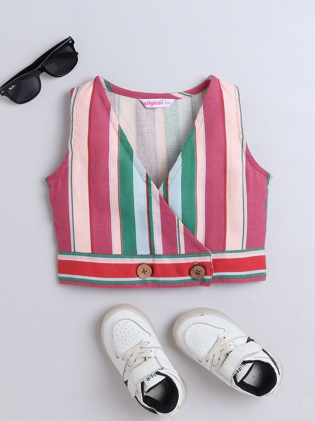 

taffykids Striped Top, Multi